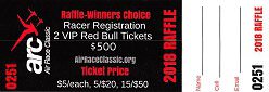 Image of ARC Raffle Ticket2018smallHORIZ 85x248